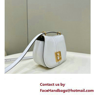 Fendi C Com Small bag in leather White 2023 Fendi C Com Small bag in leather White 2023